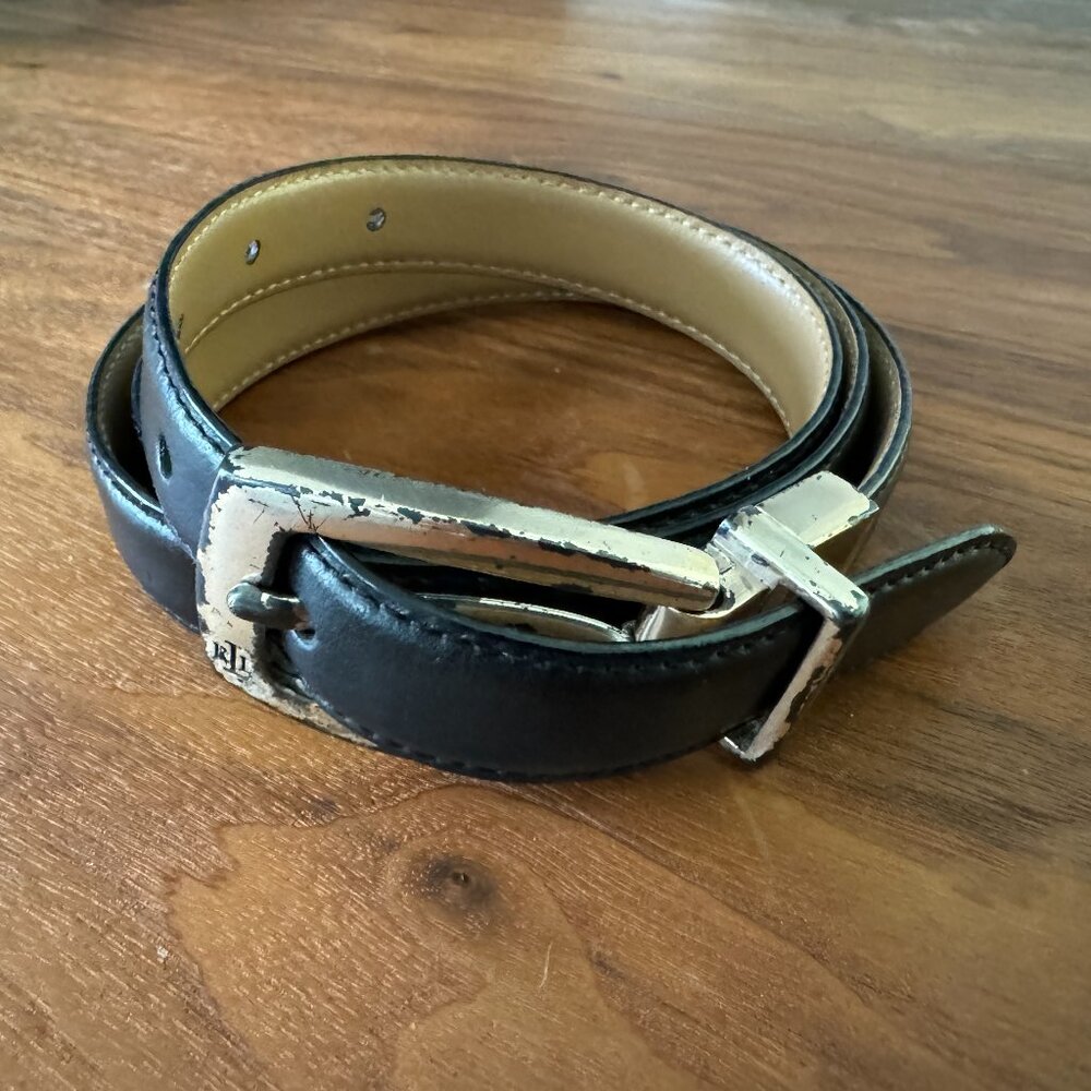 Ralph Lauren RLL Reversible Leather Belt